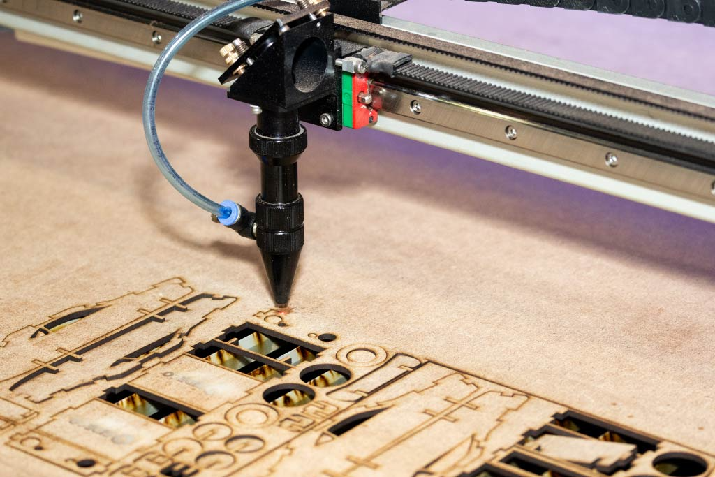 Cortadora CNC Láser CO2